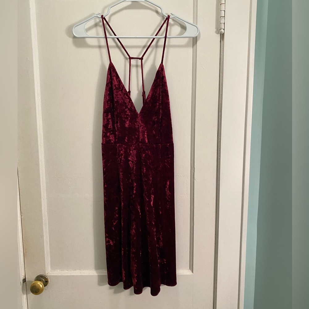 LUSH Velvet Mini Dress